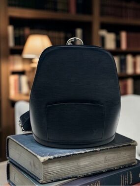 Louis Vuitton Black Epi Leather Mini Backpack